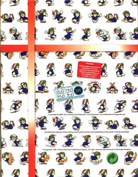 Holiday Lemmings 1994 box cover back